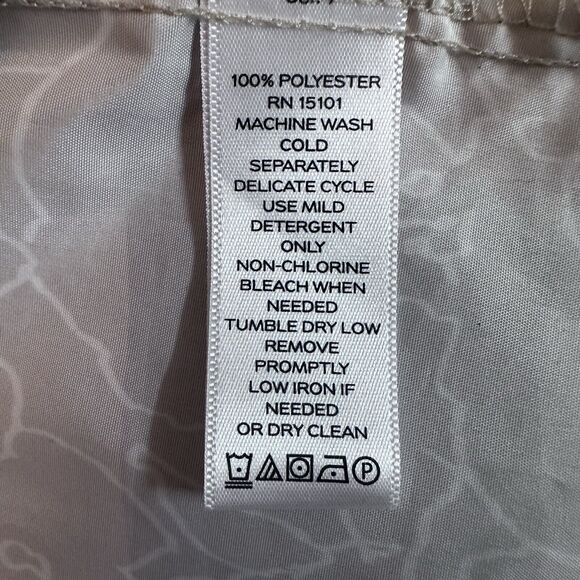 Susan Graver Women’s sz XS Oversized Zip Jacket Coat Windbreaker Packable - Picture 8 of 9